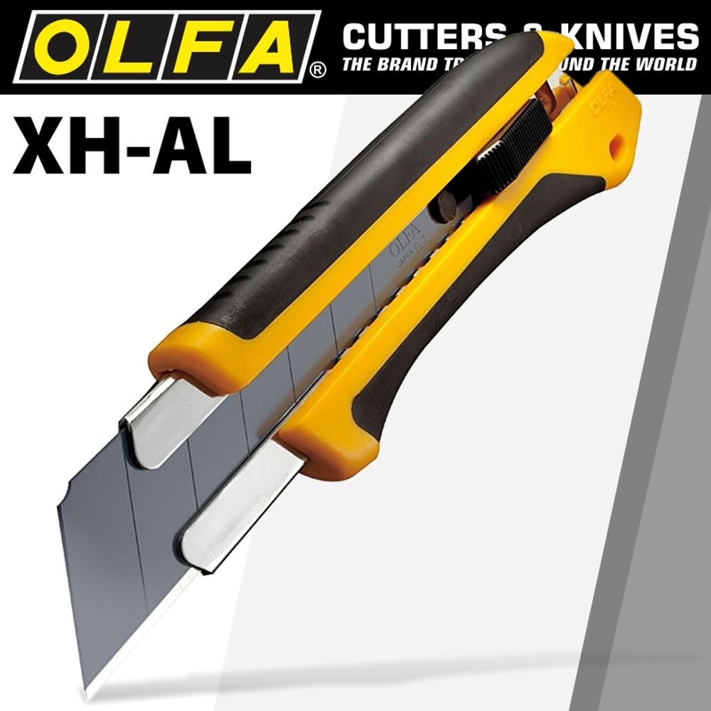 OLFA Extra Heavy Duty Cutter With Black 25mm Hbb Blade